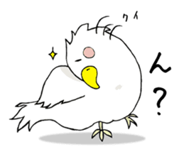 The girl with the mask of a demon sticker #1915698