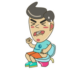 A Good Boy sticker #1915949