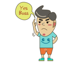 A Good Boy sticker #1915969