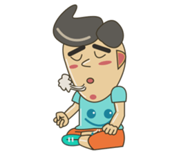 A Good Boy sticker #1915976