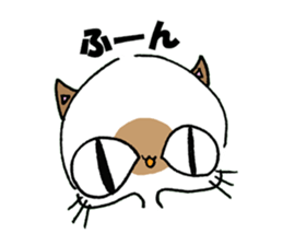 wise cat sticker #1916358