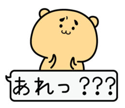 Animal Sticker(Bear&Cat&Rabbit) sticker #1916422