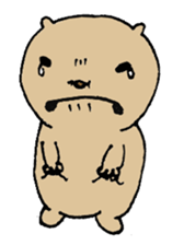 fat cat expressive. sticker #1916696