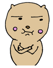 fat cat expressive. sticker #1916698