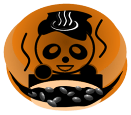PANDA DORAYAKI sticker(japan ver) sticker #1917786