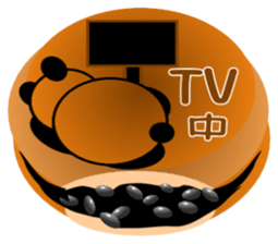 PANDA DORAYAKI sticker(japan ver) sticker #1917787