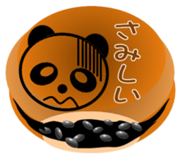 PANDA DORAYAKI sticker(japan ver) sticker #1917790