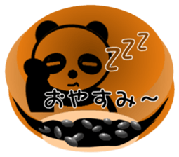 PANDA DORAYAKI sticker(japan ver) sticker #1917791