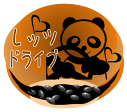 PANDA DORAYAKI sticker(japan ver) sticker #1917792