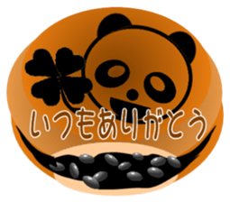 PANDA DORAYAKI sticker(japan ver) sticker #1917793