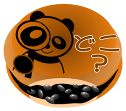 PANDA DORAYAKI sticker(japan ver) sticker #1917795