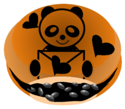 PANDA DORAYAKI sticker(japan ver) sticker #1917799