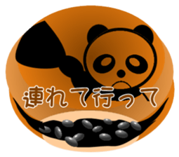 PANDA DORAYAKI sticker(japan ver) sticker #1917800