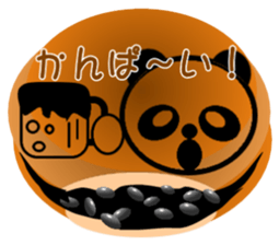 PANDA DORAYAKI sticker(japan ver) sticker #1917802