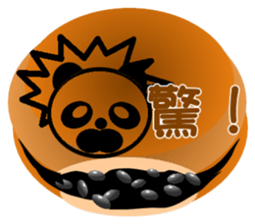 PANDA DORAYAKI sticker(japan ver) sticker #1917804