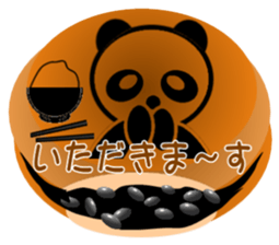 PANDA DORAYAKI sticker(japan ver) sticker #1917805