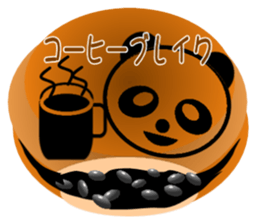 PANDA DORAYAKI sticker(japan ver) sticker #1917806