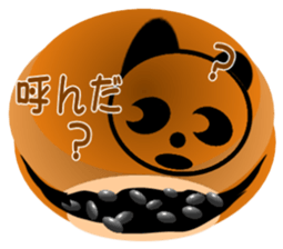 PANDA DORAYAKI sticker(japan ver) sticker #1917807