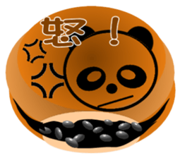 PANDA DORAYAKI sticker(japan ver) sticker #1917808