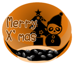 PANDA DORAYAKI sticker(japan ver) sticker #1917811