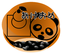 PANDA DORAYAKI sticker(japan ver) sticker #1917812