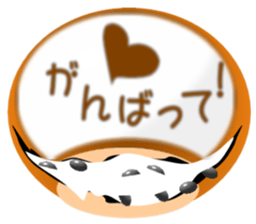 PANDA DORAYAKI sticker(japan ver) sticker #1917815