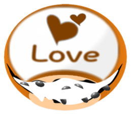 PANDA DORAYAKI sticker(japan ver) sticker #1917816