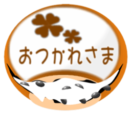 PANDA DORAYAKI sticker(japan ver) sticker #1917817