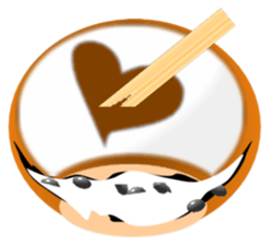 PANDA DORAYAKI sticker(japan ver) sticker #1917818