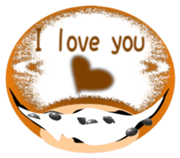 PANDA DORAYAKI sticker(japan ver) sticker #1917819