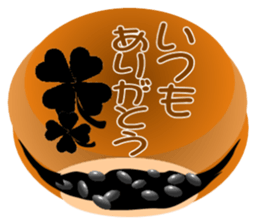 PANDA DORAYAKI sticker(japan ver) sticker #1917820