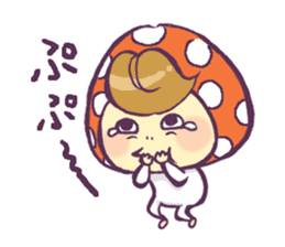 The child of a mushroom sticker #1918336