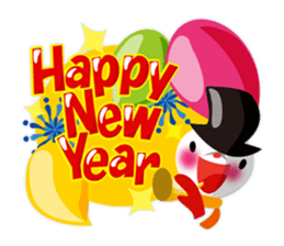 Happy New Year to you sticker #1918744