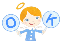 Angel, Devil, Pierrot sticker #1919067