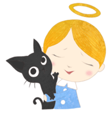 Angel, Devil, Pierrot sticker #1919073