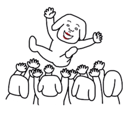 Creepy dog "Funta" sticker #1919758