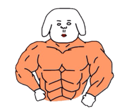 Creepy dog "Funta" sticker #1919780