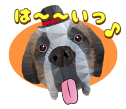 Artistic graphic animals sticker #1919982