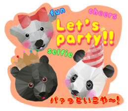 Artistic graphic animals sticker #1920005