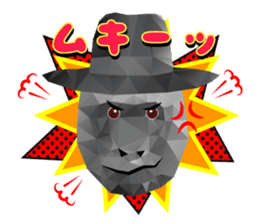 Artistic graphic animals sticker #1920016