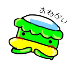 Day-to-day fairy Kappa River Japan sticker #1920022