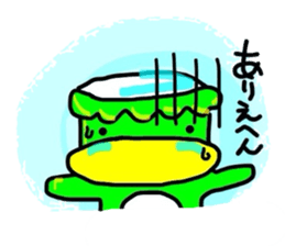 Day-to-day fairy Kappa River Japan sticker #1920035