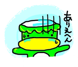 Day-to-day fairy Kappa River Japan sticker #1920035