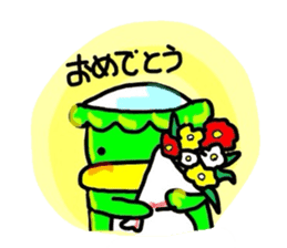 Day-to-day fairy Kappa River Japan sticker #1920037