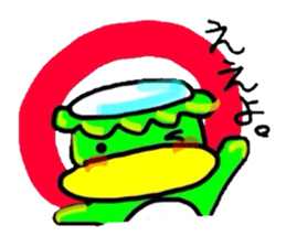 Day-to-day fairy Kappa River Japan sticker #1920038