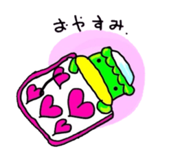 Day-to-day fairy Kappa River Japan sticker #1920044