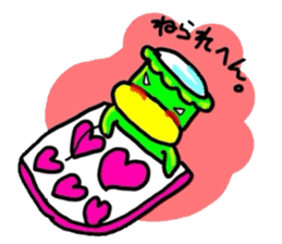 Day-to-day fairy Kappa River Japan sticker #1920045