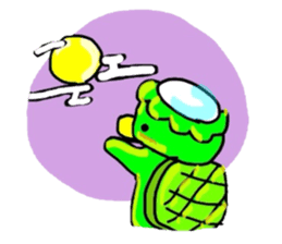 Day-to-day fairy Kappa River Japan sticker #1920047