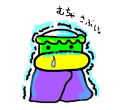 Day-to-day fairy Kappa River Japan sticker #1920050