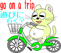 pop belly cat sticker #1920295